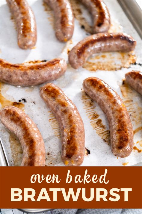 How to Cook Bratwurst in the Oven – The Best No-Fuss Method for Juicy