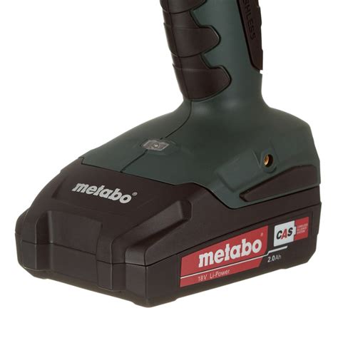Аккумуляторная дрель-шуруповерт Metabo BS 18 L BL Q 602327500 | Купить ...