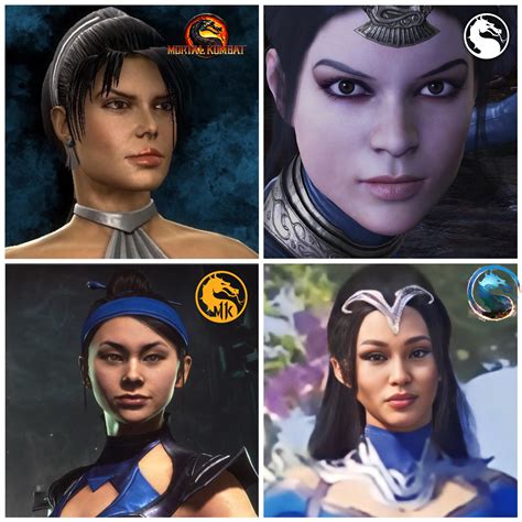 Evolution of Kitana’s face in NRS Mk games. : r/MortalKombat