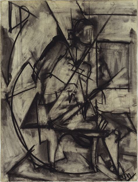 Lee Krasner. Seated Nude. 1940 | MoMA