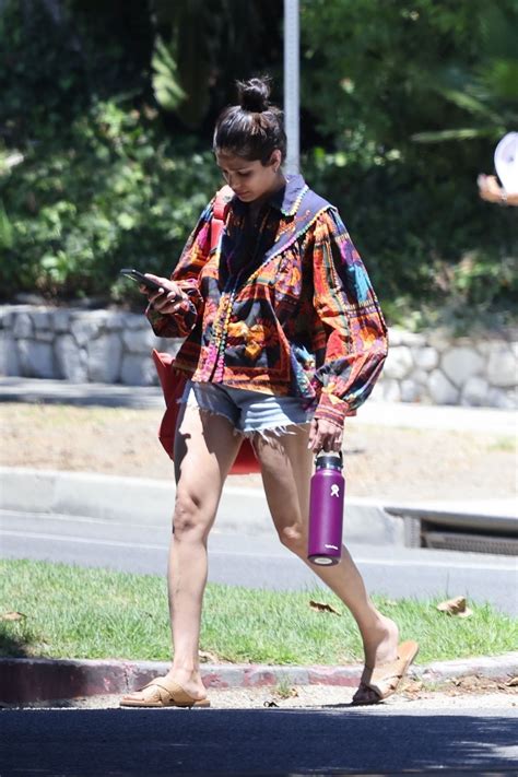 FREIDA PINTO in Daisy Dukes Out in Los Angeles 07/19/2022 – HawtCelebs