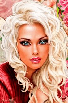 pretty blonde haired girl tumblr gifs tenor