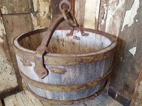 antique  bucket