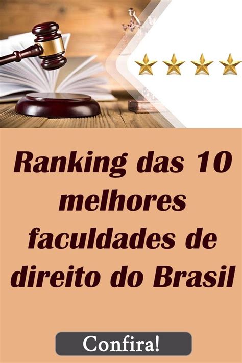 Faculdade De Direito Ranking - Ranking das 10 melhores faculdades de direito do Brasil | Faculdade de ...