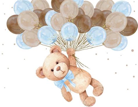 flying teddy bear stuffed animal  balloons