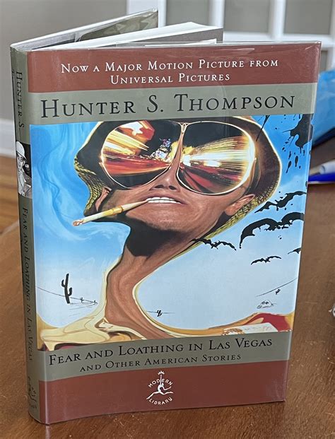Fear and Loathing in Las Vegas **SIGNED BY HUNTER S. THOMPSON RARE 1998