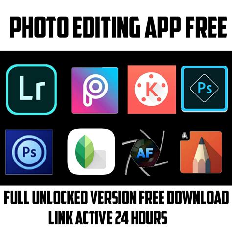 free face editing apps 10