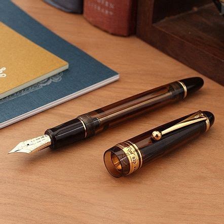 cck.com.ua ️ Перьевая ручка Pilot Custom 823 Коричневая с золотым пером ...