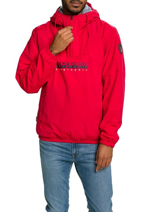 NAPAPIJRI Anorak 'Avergreen' rot » günstig online kaufen | Outletcity