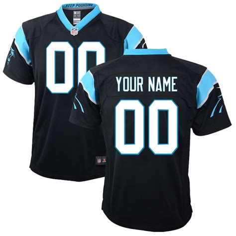 Nike Toddler Carolina Panthers Customized Team Color Game Jersey