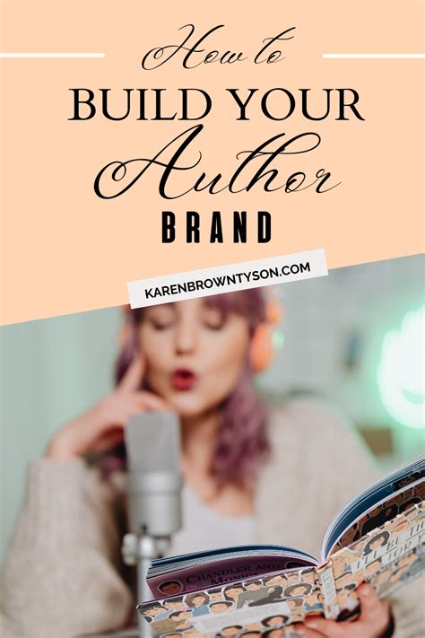 How to Build Your Author Platform + FREE Template | Author branding ...