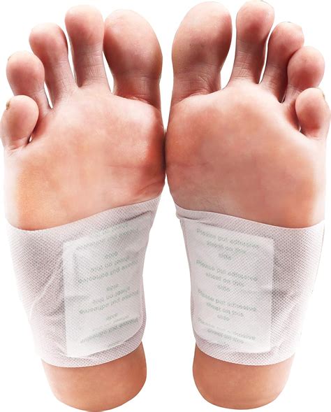 Detox Foot Patches (100 Pack) – 100 Detox Foot Pads (6x8cm) with 100