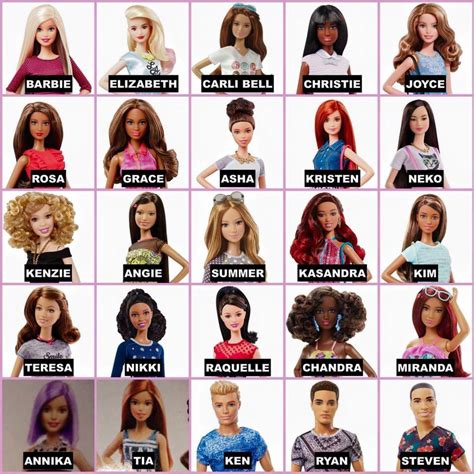 Confessions of a Dolly Lover: Barbie Fashionistas "L.A. Girl" review ...