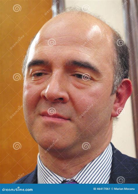 pierre moscovici editorial photo image  moscovici