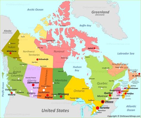 Canada Map | Detailed Maps of Canada