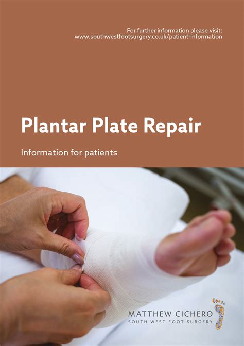 Plantar Tear Surgery