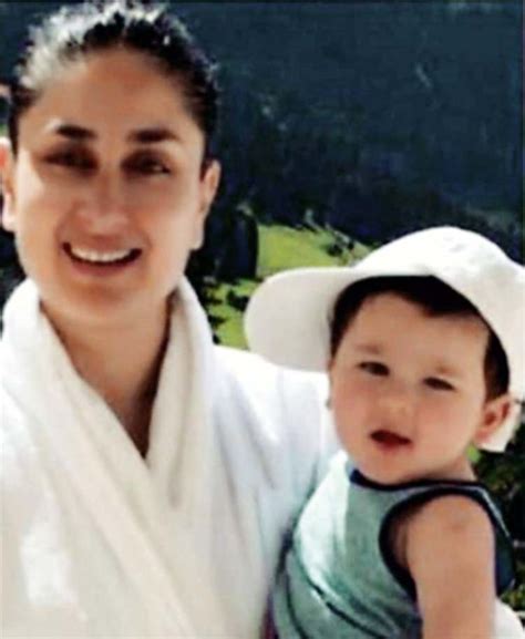 taimur and kareena kapoor khan strike a pose for the cameras | Cute ...