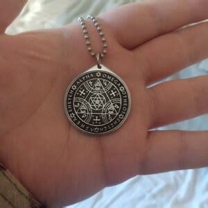 Tetragrammaton With Enochian Sigil of Protection and Hexagram of ...
