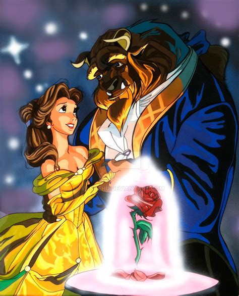 Beauty and the Beast Anime Style. by vancehu on DeviantArt