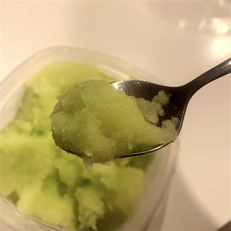 Honeydew sorbet (800g frozen honeydew chunks, 20g lime juice, 20g maple