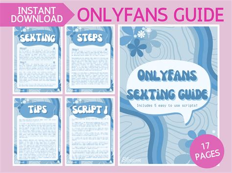 Onlyfans Sexting Guide WITH SCRIPTS - Adult Content Creator for