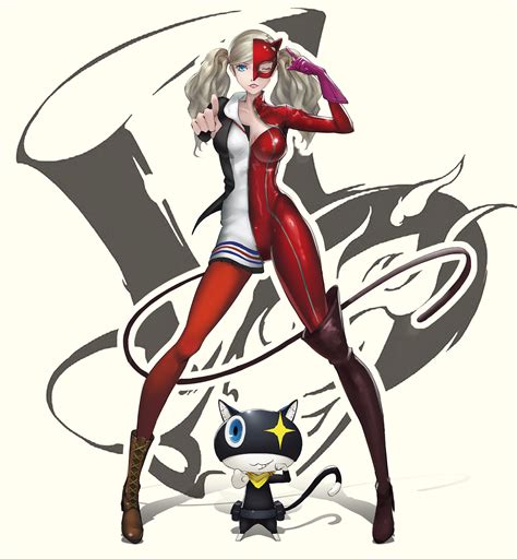 Persona 5 Ann Takamaki/Panther & Morgana | Persona 5 anime, Persona 5