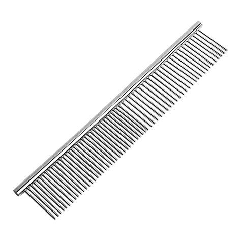 1 Pack Dog Grooming Comb Metal Dog Comb for Removing Matted Fur Pet