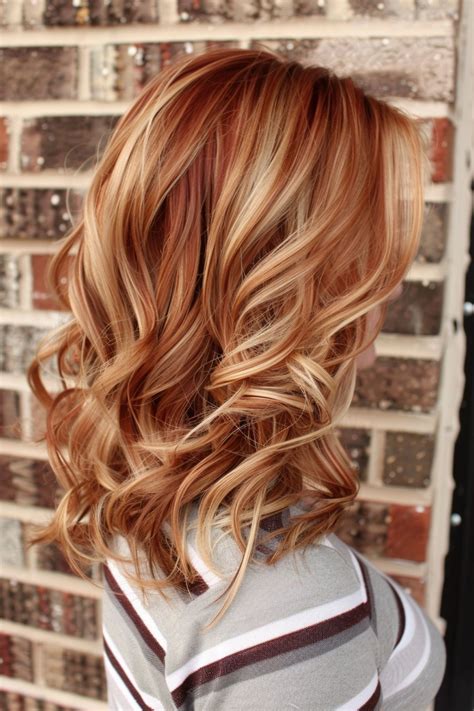 30 Red Hair With Blonde Highlights Looks for Every Season | Red hair