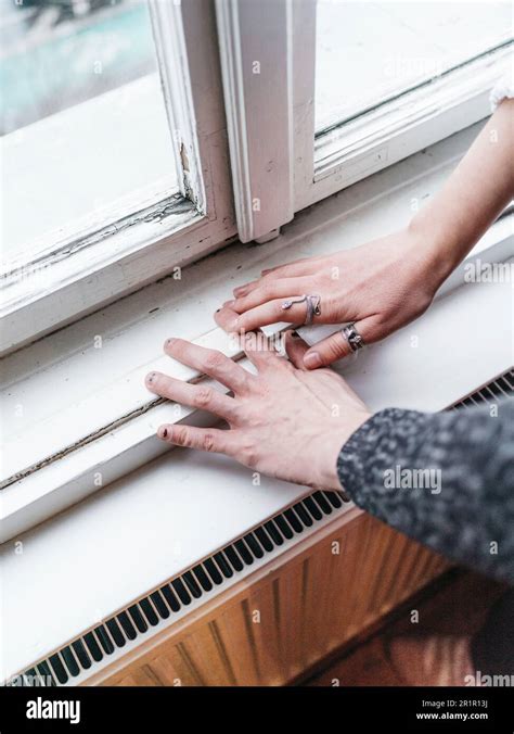 binary couple  window stock photo alamy