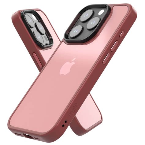 IYUPP iPhone 15 Pro Hoesje Bumper Rood - IYUPP