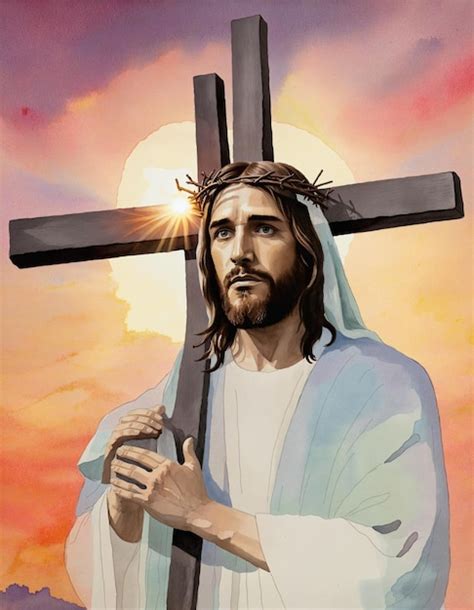 premium photo divine redemption  religious artwork portfolio