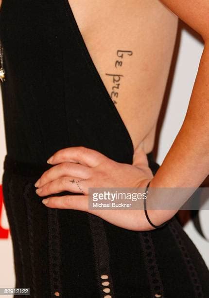 Rumer Willis Tattoo Photos and Premium High Res Pictures - Getty Images