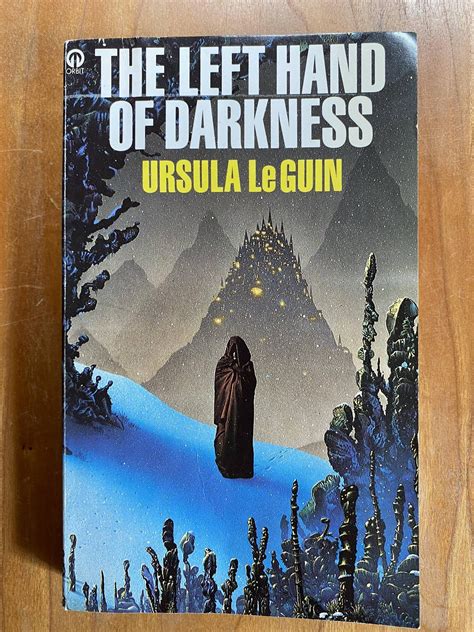 The Left Hand of Darkness by Ursula K. Le Guin, 1969. Cover art by Tim