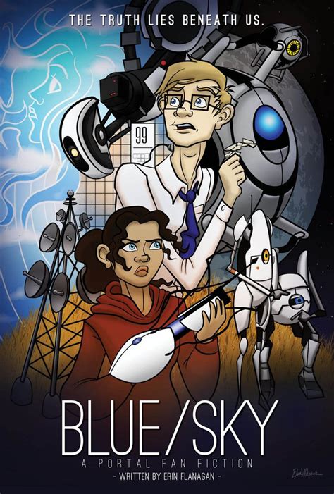 Blue Sky Poster Design by ElvenWhovian on deviantART | Blue sky portal ...