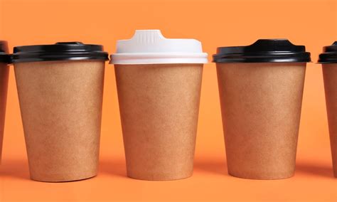 Disposable coffee cups: Why does size matter?