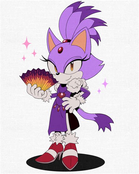 Blaze The Cat (The Murder of Sonic the Hedgehog) by GamingGoru on