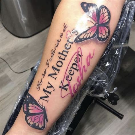 My mothers keeper tattoo | Band tattoos, Hand tattoos for girls, Mommy