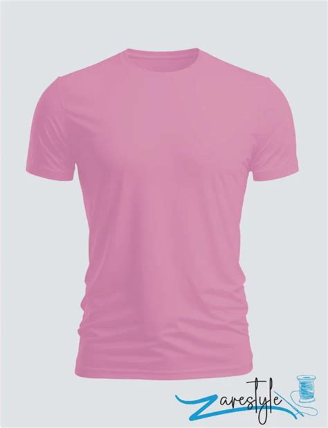 Pink Plain T-Shirt - Zare Style