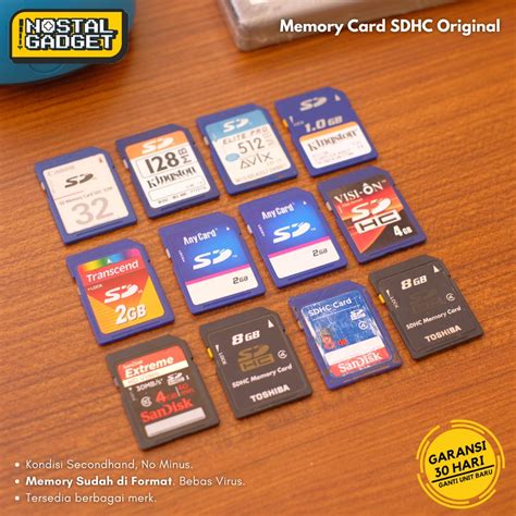 jual memori kamera sd sdhc mb mb gb gb gb gb original