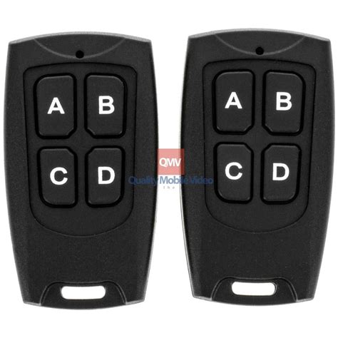 Quality Mobile Video WL-2CH-01 12V - 24V Wireless RF Remote Control ...
