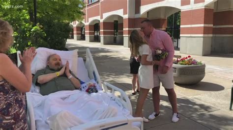 Dying dad gets to see his daughter get married | ksdk.com