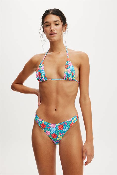 Slider Triangle Bikini Top