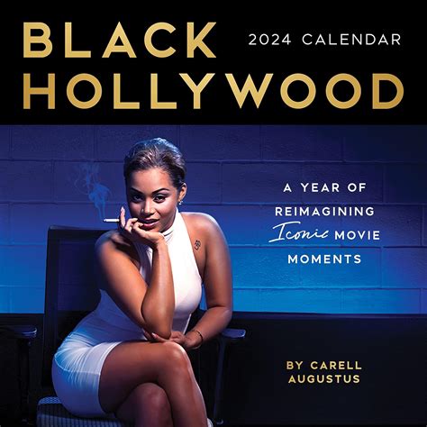Amazon | 2024 Black Hollywood Wall Calendar: A Year of Reimagining