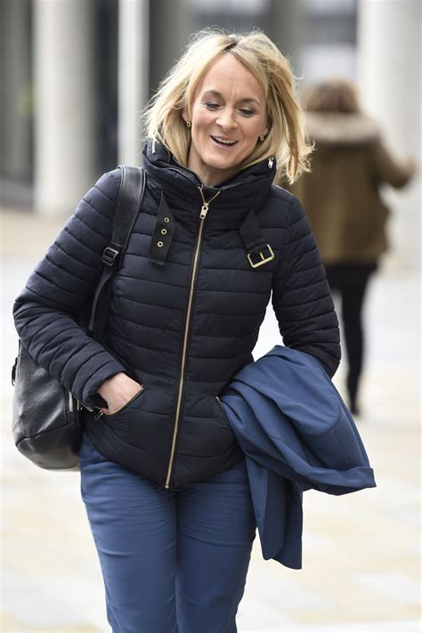 LOUISE MINCHIN Leaves BBC Studio in London 03/07/2017