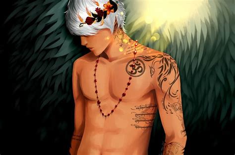 anime boy tattoos
