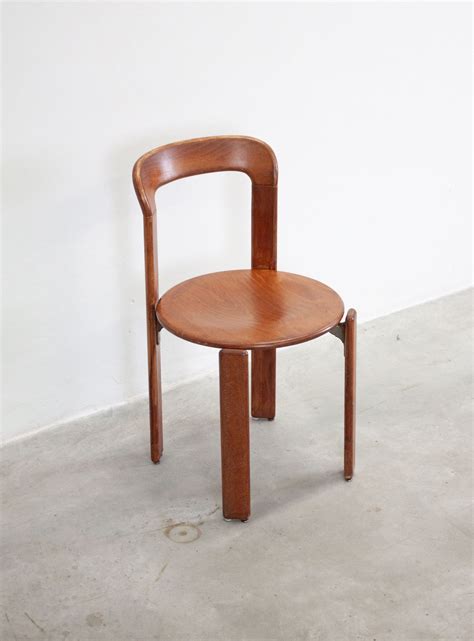Dietiker Rey Dining Chairs by Bruno Rey (Brown) – JUKI AMSTERDAM