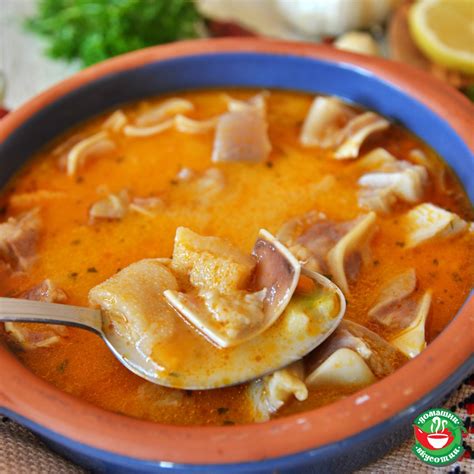 Чорба от уши и шкембе - Домашни Вкусотии