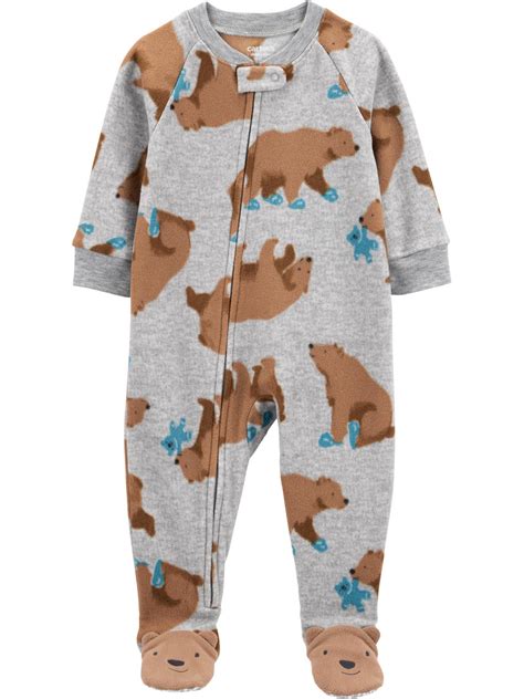 Carter's Child of Mine Baby and Toddler Pajama, One-Piece, Sizes 12M-5T