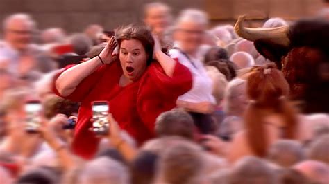 Shocking: Bull Attacks Woman at Concert! - 1Funny.com