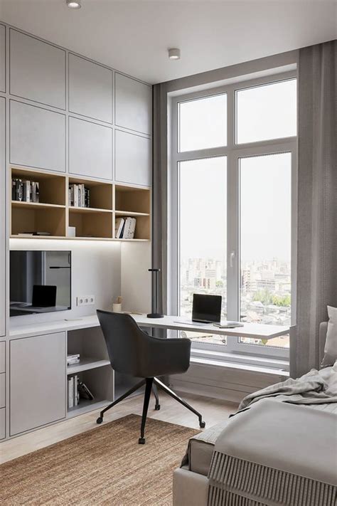 59 Stylish Super Minimalist Home Office Designs - DigsDigs